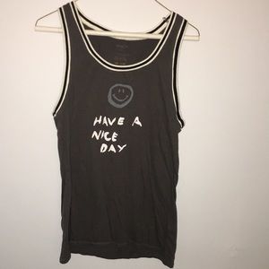 RVCA “have a nice day” tank
